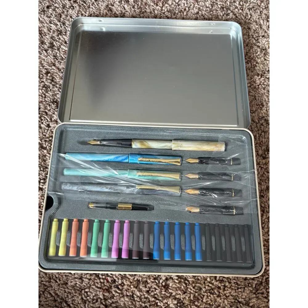Pressman Professional Calligraphy Pen Set Artist Lettering Beginner Craft Kit